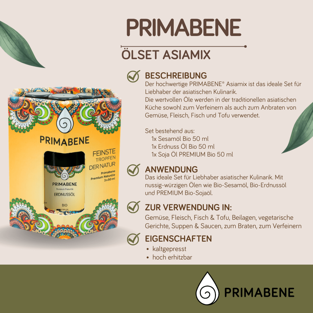 Bild von Ölset - Asiamix, in der Primabene Geschenksbox